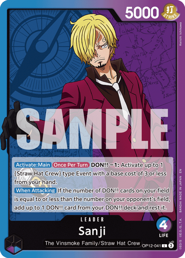 Leader OP-12 Sanji