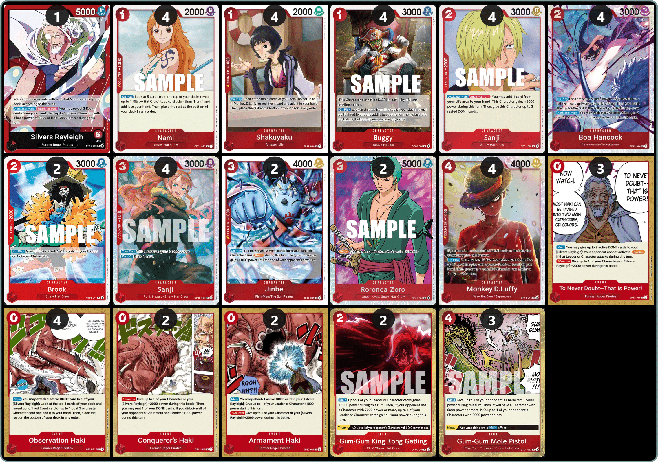 Red SilversRayleigh Deck