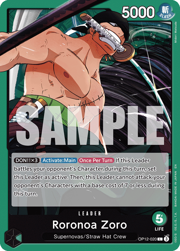Leader OP-12 Zoro